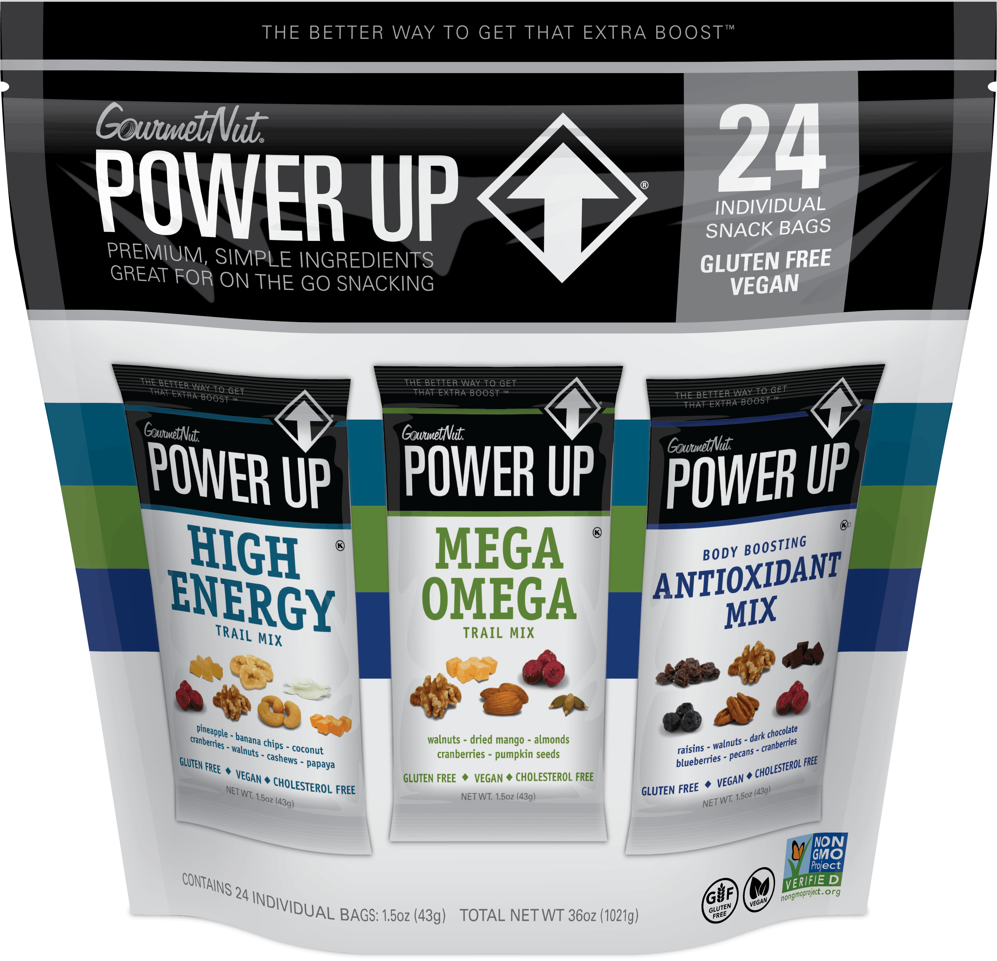 Power Up Trail Mix Gourmet Nut